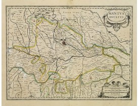 JANSSONIUS, J. -  Mantua ducatus. JANSSONIUS, J. -  Mantua ducatus.