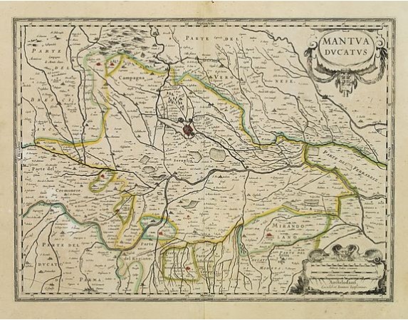 JANSSONIUS, J. -  Mantua ducatus.