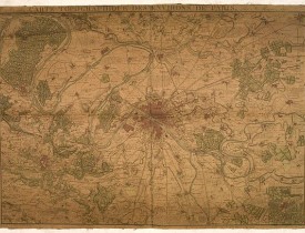 MAIRE, N. -  Carte topographique des environs de Paris.