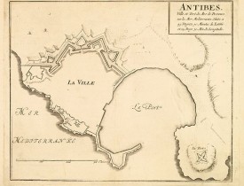 FER de, N. -  ANTIBES, Ville et Port de Mer de Provence, sur la Mer Mediterranée.