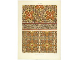 PRISSE D'AVENNES, E. -  Art arabe. - Mosquée d'El-Bordeyny. PRISSE D'AVENNES, E. -  Art arabe. - Mosquée d'El-Bordeyny.