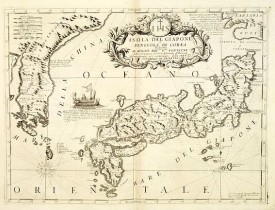 CORONELLI, V.M. -  Isola del Giapone e Penisola di Corea. . .