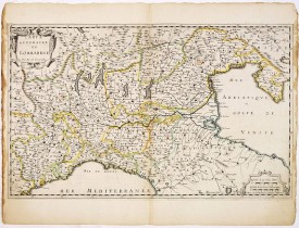 DUVAL, P. / MARIETTE, P. - Carte Générale de Lombardie.