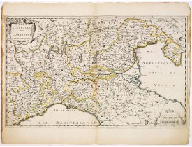 DUVAL, P. / MARIETTE, P. - Carte Générale de Lombardie.