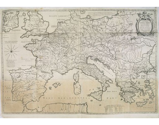 BLAEU, W. -  Imperii Caroli Magni.