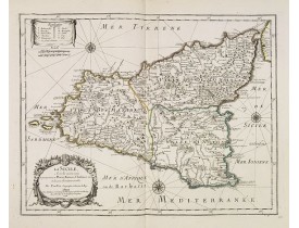 DU VAL, P. -  La Sicile, avec les anciens noms de presque toutes ses Places, Rivières, Chateaux &c. et diverses observations nouvelles . . . DU VAL, P. -  La Sicile, avec les anciens noms de presque toutes ses Places, Rivières, Chateaux &c. et diverses observations nouvelles . . .