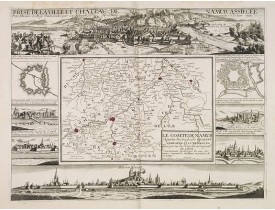 JOLLAIN, F. -  Le comte de Namur et partie des Duchez de Brabant. . .