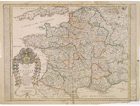 DUVAL, P. / BEREY, N. -  La carte Generale de France et de ses nouvelles Acquisitions. . .