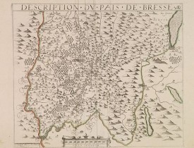 JOLLAIN. -  Description du Pais de Bresse.