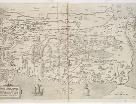 ARIAS MONTANUS, B. -  Tabula Terrae Canaan Abrahae tempore et ante adventum. . .