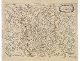 JOLLAIN, G. -  Carte du païs et Duché de Nivernois. JOLLAIN, G. -  Carte du païs et Duché de Nivernois.