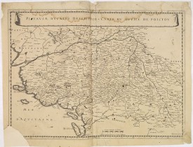 MARIETTE, P. -  Pictaviae Ducatus Descriptio, Carte du Duché de Poictou.