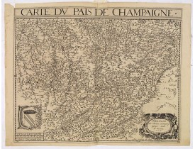 BOUGUEREAU, M. / LECLERC, J. -  Carte du Pais de Champaigne.