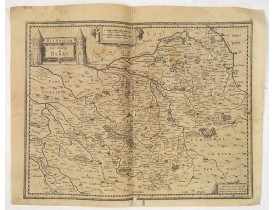 HONDIUS, J. -  Biturigum. Le Duche de Berry.