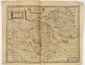 HONDIUS, J. -  Biturigum. Le Duche de Berry.