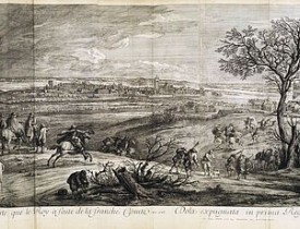 MEULEN, Adam Frans Van der. -  Dole prise dans la première conqueste que le Roy a faite de la Franche Comté en 1668.