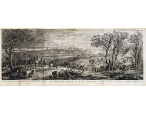 MEULEN, Adam Frans Van der. -  Dole prise dans la première conqueste que le Roy a faite de la Franche Comté en 1668.
