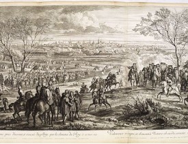 MEULEN, Adam Frans Van der. -  Valenciennes prise d'assaut, et sauvée du pillage par la clemence du Roy, le 16 mars 1677.
