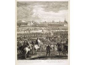 MEULEN, A. F. van der. -  Veuë de la Ville, et Citadelle de Cambray, assiegées et prises par le Roy, au mois d'Avril de l'anné 1677.
