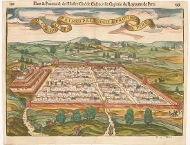 DU PINET, A. - Il Cuscho citta principale della provincia del Peru.