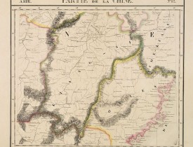 VANDERMAELEN, Ph. -  Partie de la Chine N°87. (Covers Jiangxi, Fujian and parts of Zhejiang, Guangdong, Hunan and Hubei.)