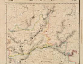 VANDERMAELEN, Ph. -  Partie de la Chine N°86. (Covers Guizhou and parts of Yunnan, Guangxi, Hunan, Hubei and Sichuan.)