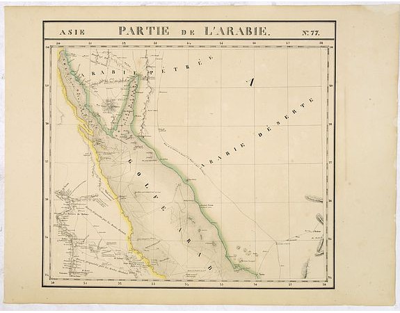 VANDERMAELEN, Ph. -  Partie de L'Arabie N° 77 [together with] Arabie Heureuse N°. 91.