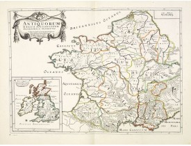 TAVERNIER, M. -  Antiquorum Galliae episcopatuum geographica descriptio. . . / Antiqui magnae Britaniae Episcopatus. TAVERNIER, M. -  Antiquorum Galliae episcopatuum geographica descriptio. . . / Antiqui magnae Britaniae Episcopatus.