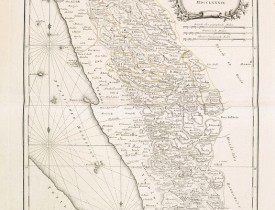 SCHRAEMBL, F.A. -  Karte von dem groessten Theil des Landes Jemen Imame, Kaukeban &c.