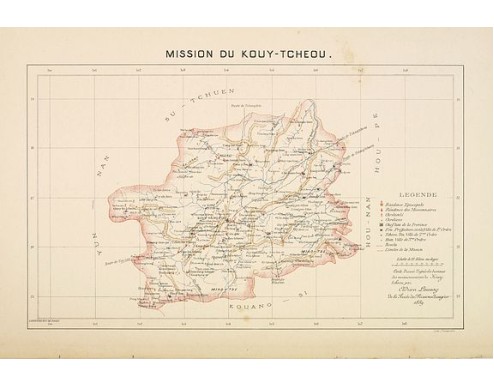 LAUNAY, A. - Mission du Kouy-Tcheou. LAUNAY, A. - Mission du Kouy-Tcheou.