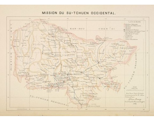 LAUNAY, A. - Mission du Sin-Tchuen occidental. LAUNAY, A. - Mission du Sin-Tchuen occidental.