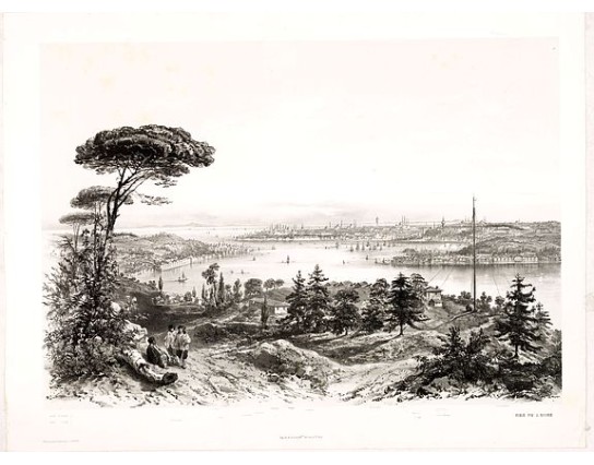 JACOMME et CIE. - (Untitled view from Scutari with a view of Constantinople) JACOMME et CIE. - (Untitled view from Scutari with a view of Constantinople)