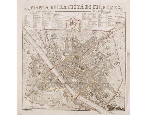 BULGARINI, A. - Guide de Florence et de ses environs Redige´ sur un plan entierement nouveau par l'Abbé A. Bulgarini et Traduit en français par A. Le Rendu. Deuxième édition. BULGARINI, A. - Guide de Florence et de ses environs Redige´ sur un plan entierement nouveau par l'Abbé A. Bulgarini et Traduit en français par A. Le Rendu. Deuxième édition.