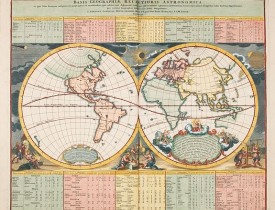 HOMANN, J.B. -  Basis Geographiae recentioris astronomica..