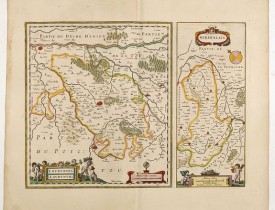 JANSSONIUS, J. -  Loudunois. Laudunum / Mirebalais.