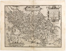 BOUGUEREAU, M. / LECLERC, J. -  Poictou. Pictonum vicinarum que regionum fidiss.a descriptio.