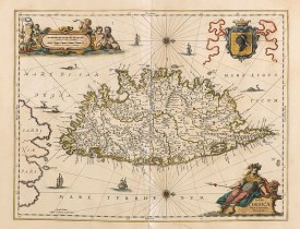 JANSSONIUS, J. -  Insulae Corsicae Nova & accurata Descriptio.