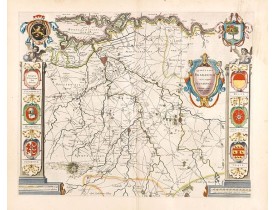 BLAEU, W. -  Quarta pars Brabantiae cujus caput Sylvaducis.