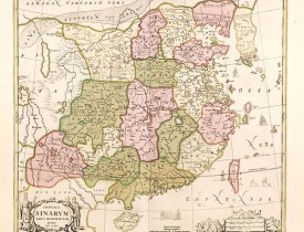 JANSSONIUS, J./ VALK, G. / SCHENK, P. -  Imperii Sinarum nova descriptio.