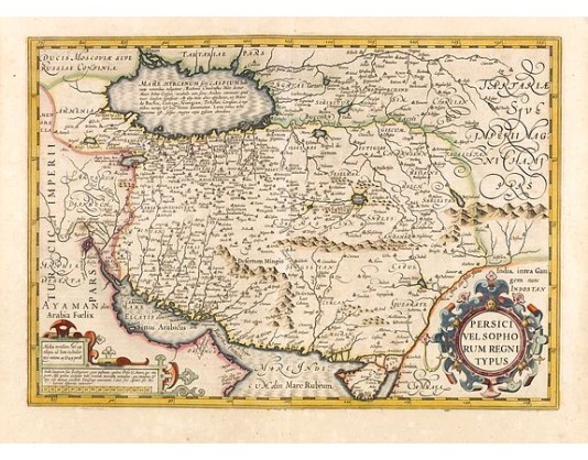 MERCATOR, G / HONDIUS, J. - Persici vel sopho rum regni typus. MERCATOR, G / HONDIUS, J. - Persici vel sopho rum regni typus.