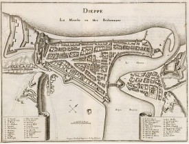 MERIAN, C. -  Dieppe. MERIAN, C. -  Dieppe.