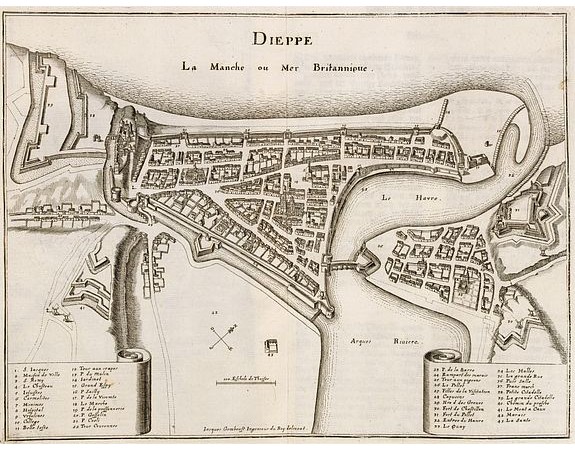 MERIAN, C. -  Dieppe.