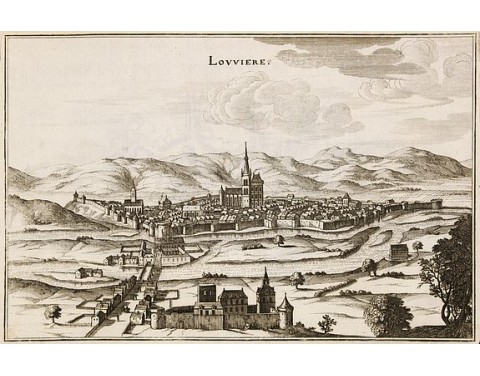 MERIAN, C. - Louviere. MERIAN, C. - Louviere.