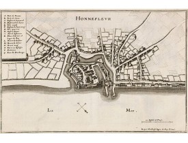 MERIAN, C. -  Honnefleur. MERIAN, C. -  Honnefleur.