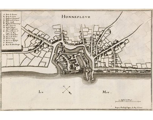 MERIAN, C. - Honnefleur. MERIAN, C. - Honnefleur.