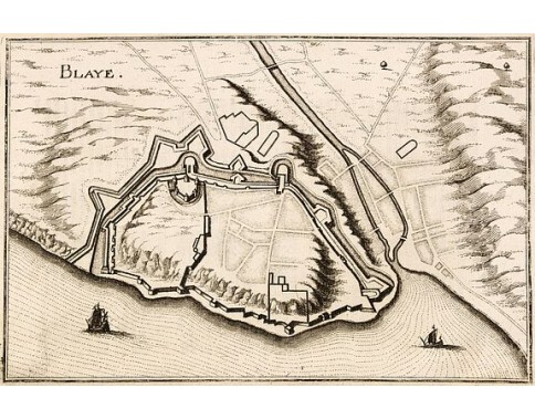 MERIAN, C. - Blaye. MERIAN, C. - Blaye.