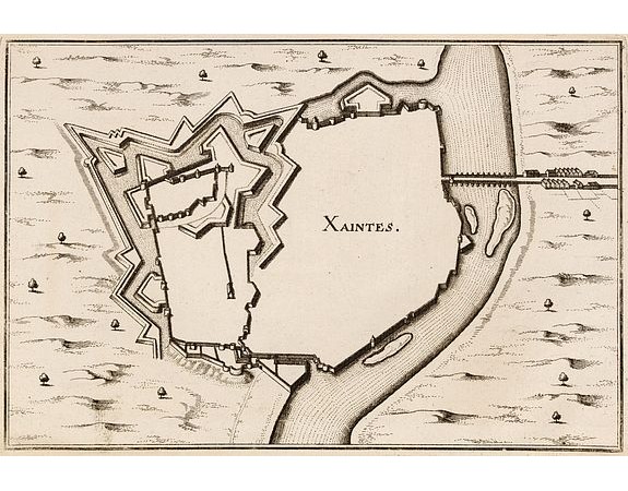 MERIAN, C. -  Xaintes.