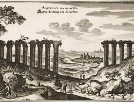 MERIAN, C. -  Aqueducs pres Sainctes.