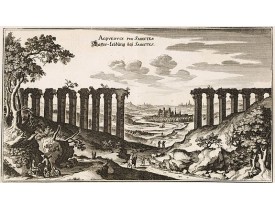 MERIAN, C. -  Aqueducs pres Sainctes.