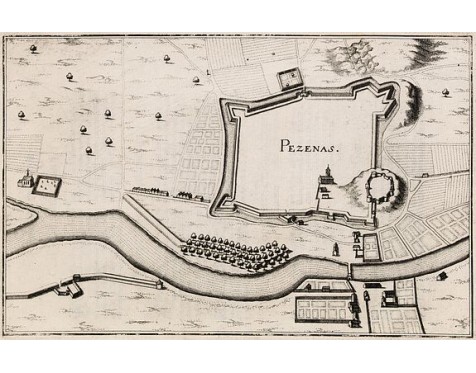 MERIAN, C. -  Pezenas.